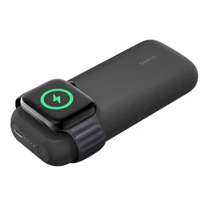 Швидка бездротова зарядка 20 Вт/7,5 Вт з повербанком Belkin BoostCharge Pro для Apple Watch | AirPods Pro 2 | iPhone | Android, 10000 mAh - Фото 2