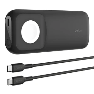 Швидка бездротова зарядка 20 Вт/7,5 Вт з повербанком Belkin BoostCharge Pro для Apple Watch | AirPods Pro 2 | iPhone | Android, 10000 mAh - Фото 6