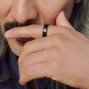 Умное кольцо Oura Ring 5 Black Size 8 - Фото 4