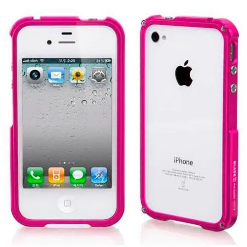 iLoungeMax Blade Aluminium Bumper Pink для iPhone 4 | 4S у Дніпрі