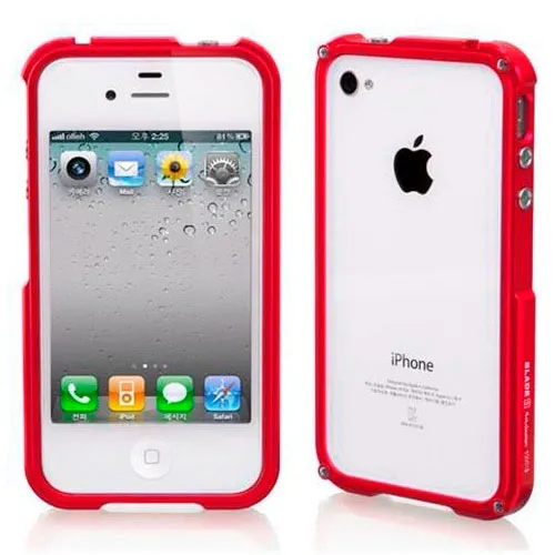 iLoungeMax Blade Aluminium Bumper Red для iPhone 4 | 4S в Чернівцях