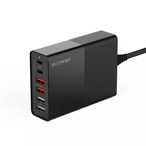 Зарядна станція BlitzWolf BW-S16 USB-C USB-A 75 Вт для iPhone | iPad | MacBook - Фото 2
