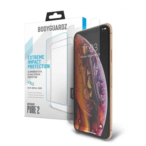 Захисне скло BodyGuardz Pure 2 для iPhone 11 Pro Max | XS Max