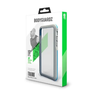 Защитный чехол BodyGuardz Trainr Gray | Blue для iPhone X | XS - Фото 4