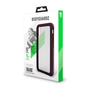 Защитный чехол BodyGuardz Trainr Purple | Pink для iPhone X | XS - Фото 4