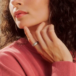 Умное кольцо Oura Ring 5 Brushed Silver Size 11 - Фото 4