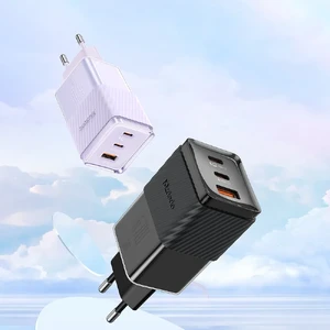 Швидкий зарядний пристрій Mcdodo Dichromatic GaN 5 2xUSB-C + USB-A 67W Black - Фото 7
