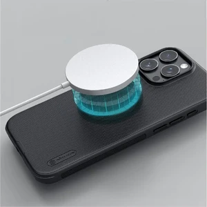 Чорний магнітний чохол Nillkin Frosted Shield Pro для iPhone 16 Pro - Фото 9