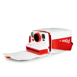Сумка для фотокамери моментального друку Polaroid Now White/Red - Фото 4