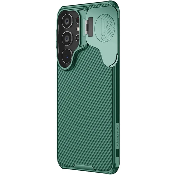 Чохол MagSafe Nillkin CamShield Prop Green для Galaxy S24 з захистом камери та підставкою у Вінниці