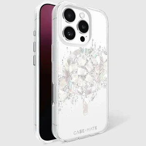 Прозрачный чехол с перламутром Case-Mate Karat MagSafe для iPhone 16 Pro - Фото 12