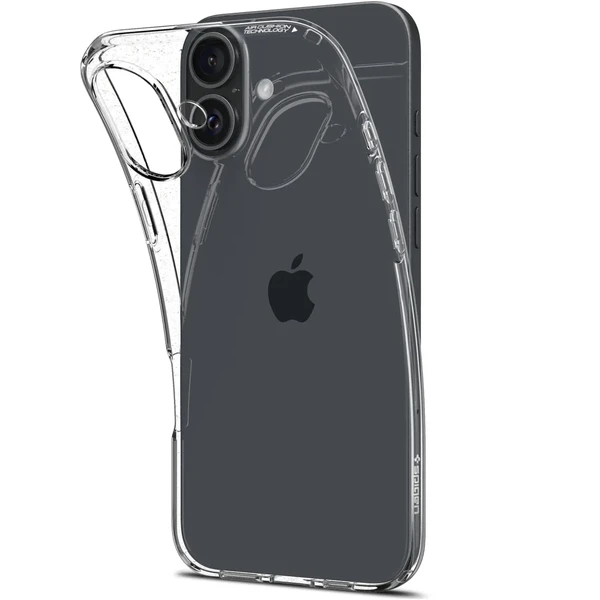 Прозорий чохол Spigen Crystal Flex для iPhone 16