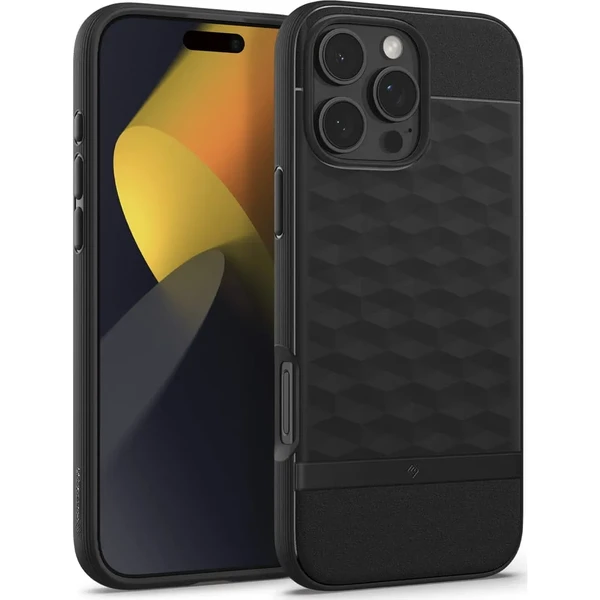 Черный чехол Spigen Caseology Parallax Mag для iPhone 16 Pro Max в Черкассах