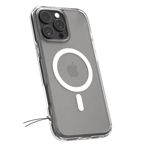 Полупрозрачный белый чехол Spigen Ultra Hybrid Mag для iPhone 16 Pro - Фото 6
