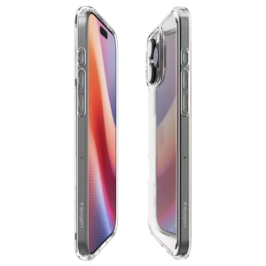 Прозрачный чехол Spigen Crystal Hybrid для iPhone 16 Pro - Фото 10