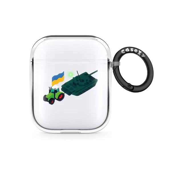 Чохол Casexy Brave Tractors Case для AirPods 1 | 2