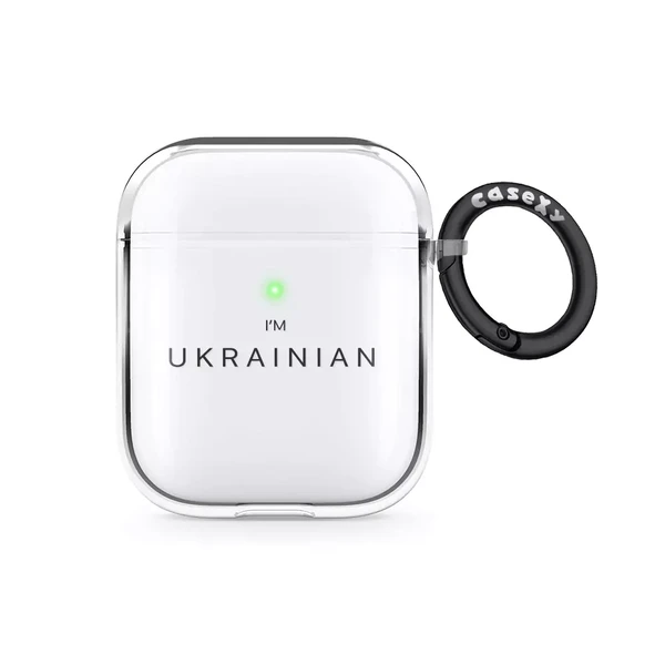 Чохол Casexy I'M UKRAINIAN Case для AirPods 1 | 2