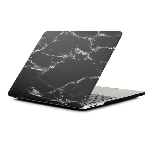 Мармуровий чохол iLoungeMax Marble Black | White для MacBook Air 13" (M1 | 2020 | 2019 | 2018) у Житомирі