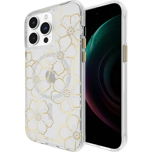 Чехол Case-Mate Floral Gems MagSafe для iPhone 15 Pro Max с кристаллами - Фото 4