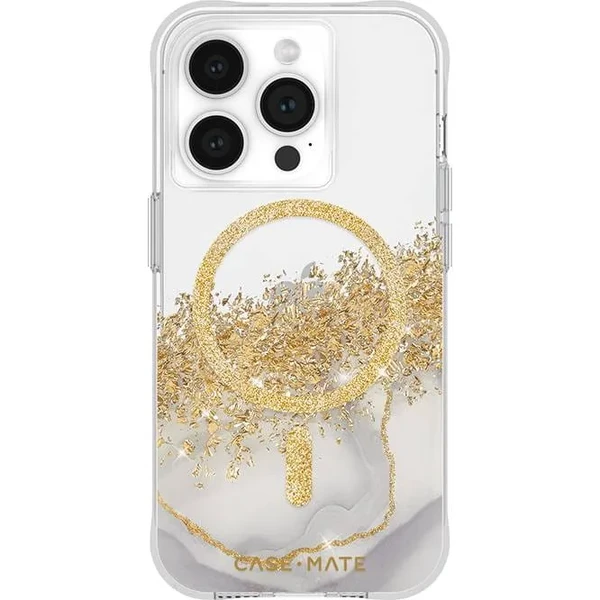 Чехол Case-Mate Karat Marble MagSafe для iPhone 15 Pro