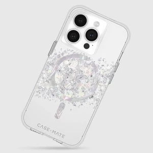 Чехол с MagSafe Case-Mate Karat Touch of Pearl Clear Siver для iPhone 15 Pro - Фото 8