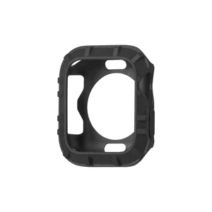 Силіконовий чохол Pelican Protector Bumper Black для Apple Watch 44mm | 42mm - Фото 3