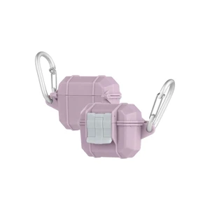 Протиударний водонепроникний чохол з карабіном Pelican Marine Mauve Purple для AirPods Pro - Фото 3