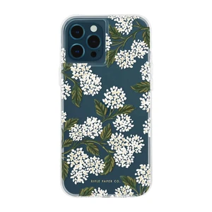 Прозрачный чехол Case-Mate Rifle Paper Co. Hydrangea White для iPhone 12 | 12 Pro - Фото 3