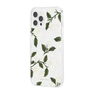 Прозрачный чехол Case-Mate Rifle Paper Co. Hydrangea White для iPhone 12 | 12 Pro - Фото 2