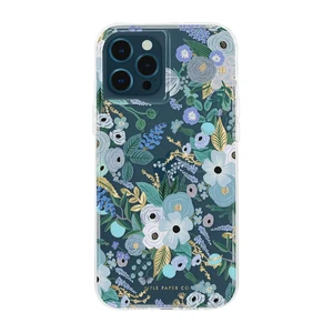 Прозрачный чехол Case-Mate Rifle Paper Co. Party Blue для iPhone 12 | 12 Pro CM043546 - Фото 1