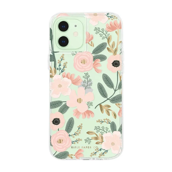 Прозорий чохол Case-Mate Rifle Paper Co. Wild Flowers для iPhone 12 | 12 Pro