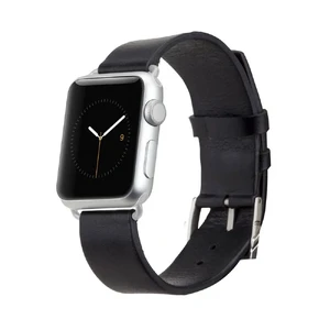 Кожаный ремешок Case-Mate Signature Leather Band Black для Apple Watch Ultra 49mm | 45mm | 44mm | 42mm - Фото 3