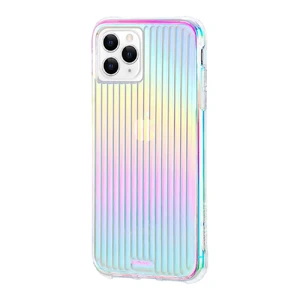 Противоударный чехол Case-Mate Tough Groove Iridescent для iPhone 11 Pro - Фото 7