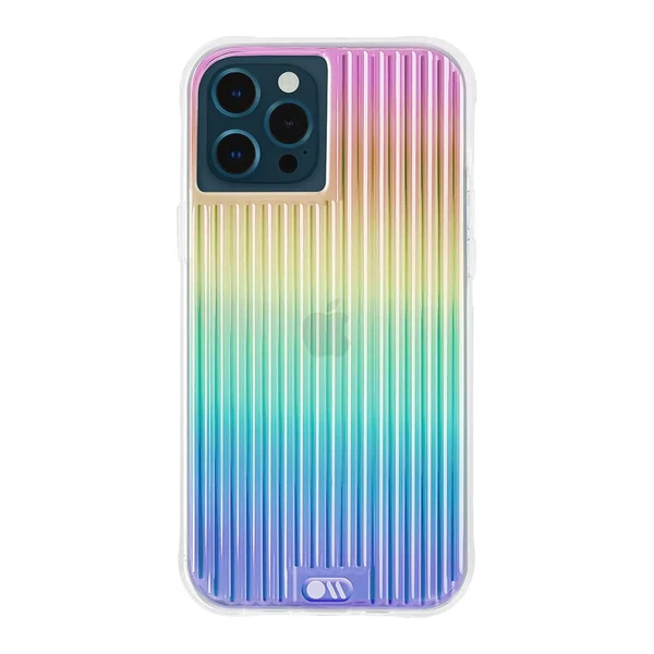 Захисний чохол веселка Case-Mate Tough Groove Iridescent для iPhone 12 | 12 Pro