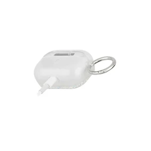 Блискучий силіконовий чохол з карабіном Case-Mate Twinkle Stardust для AirPods Pro - Фото 3