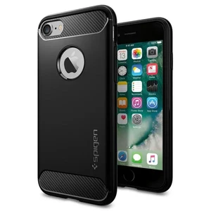 Чехол Spigen Rugged Armor Black для iPhone 7 | 8 - Фото 3