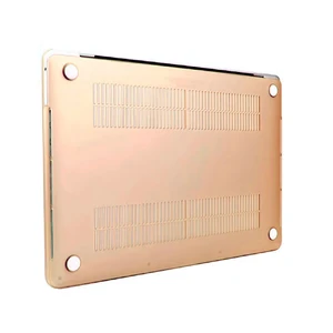 Пластиковий чохол iLoungeMax Soft Touch Gold для MacBook Air 13" (M1 | 2020 | 2019 | 2018) - Фото 2