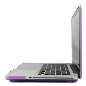 Фиолетовый пластиковый чехол iLoungeMax Soft Touch для MacBook Pro 13.3" - Фото 3