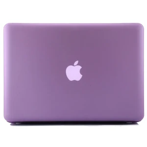 Фиолетовый пластиковый чехол iLoungeMax Soft Touch для MacBook Pro 13.3"  - Фото 1