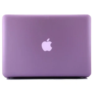 Фиолетовый пластиковый чехол iLoungeMax Soft Touch для MacBook Pro 15.4"