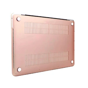 Пластиковый чехол iLoungeMax Soft Touch Rose Gold для MacBook Air 13" (M1 | 2020 | 2019 | 2018) - Фото 2