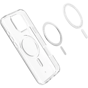 Прозрачный белый чехол Spigen Caseology Capella Mag для iPhone 16 Pro - Фото 7