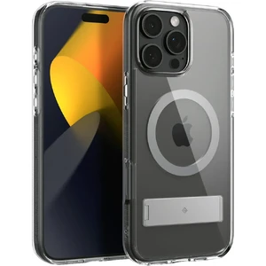 Прозрачный серый чехол Spigen Caseology Capella MagSafe KickStand для iPhone 16 Pro 810083835426 - Фото 1