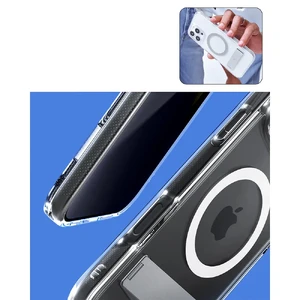 Прозрачный чехол Spigen Caseology Capella MagSafe KickStand для iPhone 16 Pro Max - Фото 12