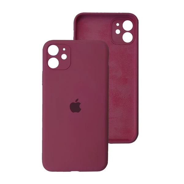 Силіконовий чохол iLoungeMax Silicone Case Plum для iPhone 11 OEM