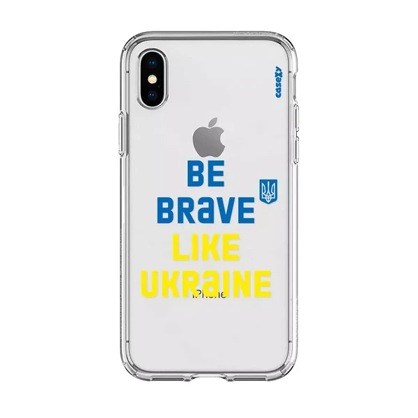 Чохол Casexy UltraXy Be Brave Like Ukraine для iPhone XS Max