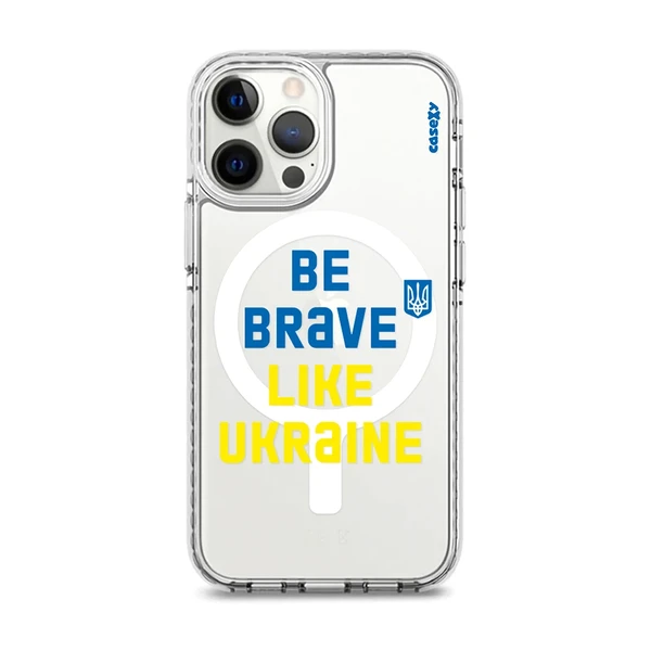 Чохол Casexy UltraXy Be Brave Like Ukraine MagSafe для iPhone 13 Pro