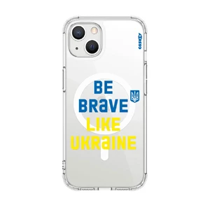 Чохол Casexy UltraXy Be Brave Like Ukraine MagSafe для iPhone 14 | 13  - Фото 1