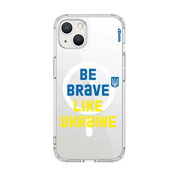 Чохол Casexy UltraXy Be Brave Like Ukraine MagSafe для iPhone 14 | 13 в Сумах