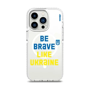 Чехол Casexy UltraXy Be Brave Like Ukraine MagSafe для iPhone 14 Pro Max  - Фото 1